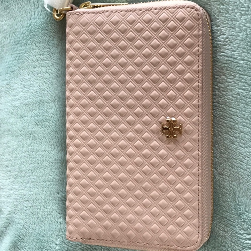 Tory Burch Marion embossed wristlet, smart phone